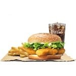 Chicken Nugget Burger Meal