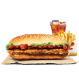 BBQ Bacon Xtra-long Chicken Sandwich Meal