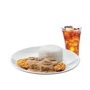 Creamy Pepper Mushroom X-tra Long Chicken Rice Meal