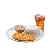 Gravy X-tra Long Chicken Rice Meal