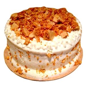 Honeycomb Crunch Cake