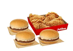 4 - pc. Chickenjoy Family Box w/ Yumburger