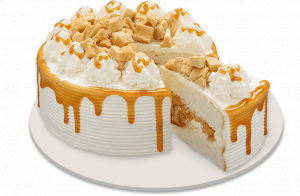Red Ribbon Caramel Crunch Cake