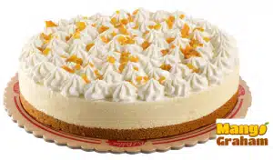 Red Ribbon Mango Graham Mousse Cake