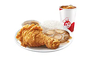 1 - pc. Chickenjoy w/ Burger Steak