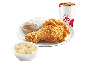 1 - pc. Chickenjoy w/ Creamy Macaroni Soup