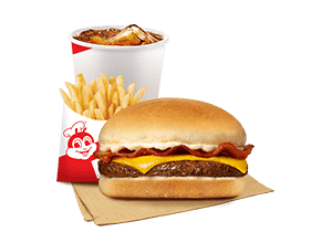 Bacon Cheesy Yumburger w/ Fries & Drink