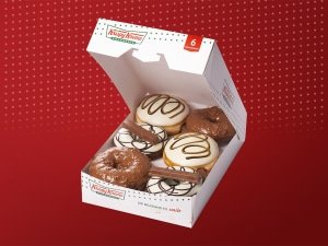 BOX OF 6 KITKAT DOUGHNUTS