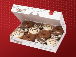 DOZEN KITKAT DOUGHNUTS