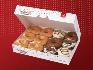 MIXED DOZEN KITKAT DOUGHNUTS
