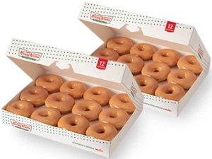 DOUBLE DOZEN ORIGINAL GLAZEDA DOUGHNUTS