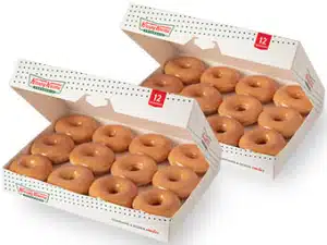 DOUBLE DOZEN ORIGINAL GLAZEDA DOUGHNUTS