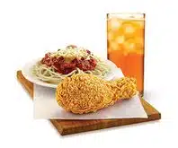 1-PC Chicken + Spaghetti + Drink