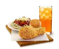 1-Pc Chicken + Spaghetti + Biscuit +Drink