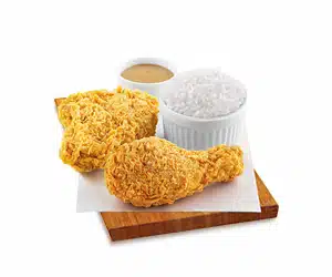 2-Pc Chicken + Rice