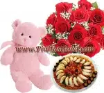 Pancit rose and teddy
