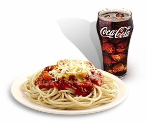 Spaghetti + Drink
