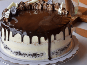 Triple Treat Cake