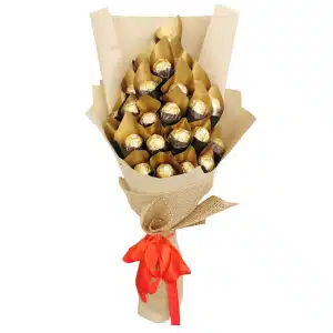 Unique Ferrero Chocolate Bouquet