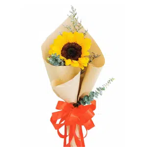 Bunch of Single Sunflower Bouquet