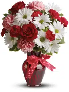 Hugs and Kisses Rose Bouquet