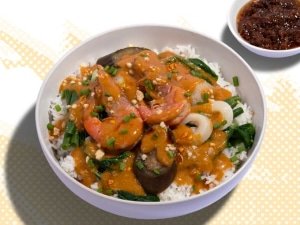 Seafood Kare-Kare Bowl