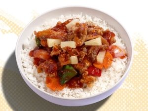 Sweet & Sour Fish Fillet Bowl