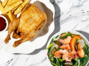 Chicken & Sinigang na Hipon