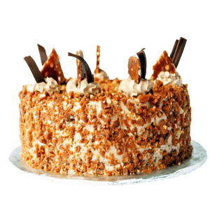 Cashew Toffee 8"