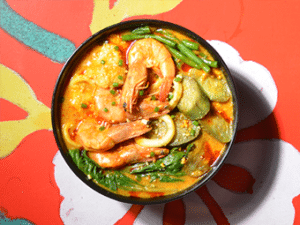 Seafood Kare-Kare