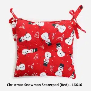 Christmas Seaterpad | Snowman[Red] 16x16