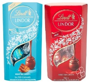Lindt Lindor Milk Truffles & Salted Caramel