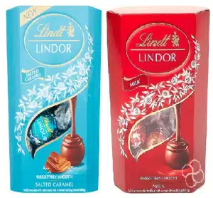 Lindt Lindor Milk Truffles & Salted Caramel