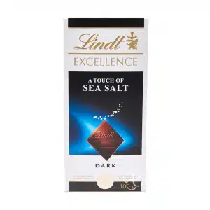 Lindt Excellence Sea Salt Dark Chocolate 100g X 4