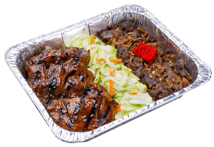 Mixed Beef Misono & Chicken Teriyaki Tray