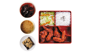 Sriracha Tokyo Wings Classic Bento