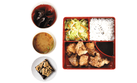6pc Chicken Karaage Classic Bento