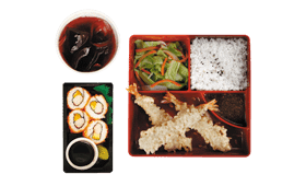 3pc Prawn Tempura Maki Bento