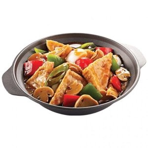Braised Tofu with Mushrooms