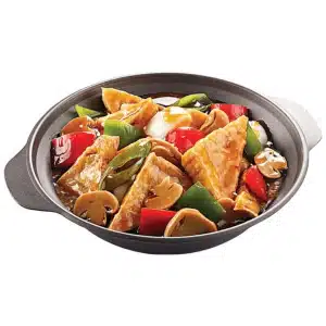 Braised Tofu with Mushrooms