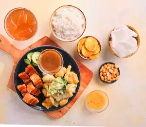 Lechon Kawali + Crispy Pinakbet Solo Meal