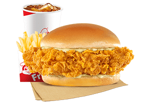 Chicken Sandwich Supreme w/ Fries & Drink