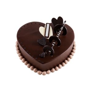 Dark Chocolate Art Deco Cake