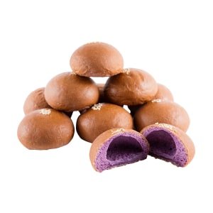 Ube Cream Cheese Custard Rolls