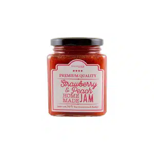 Strawberry and Peach Homemade Jam