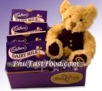 Cute bear with Cadbury Chocolate
