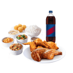 Roasted and OMG Unfried Fried Chicken Group Meal