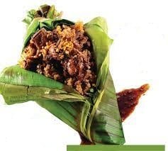 Adobong Puso Rice