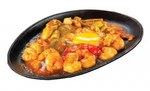 Sizzling Gambas