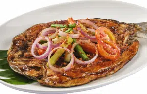 Sizzling Bangus ala Pobre